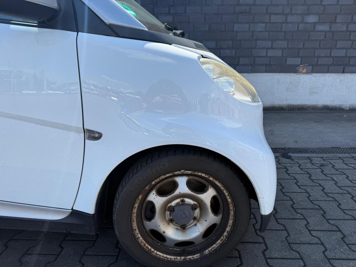 Smart Fortwo 451 Coupe original Kotflügel Seitenteil vorne rechts weiß BJ07